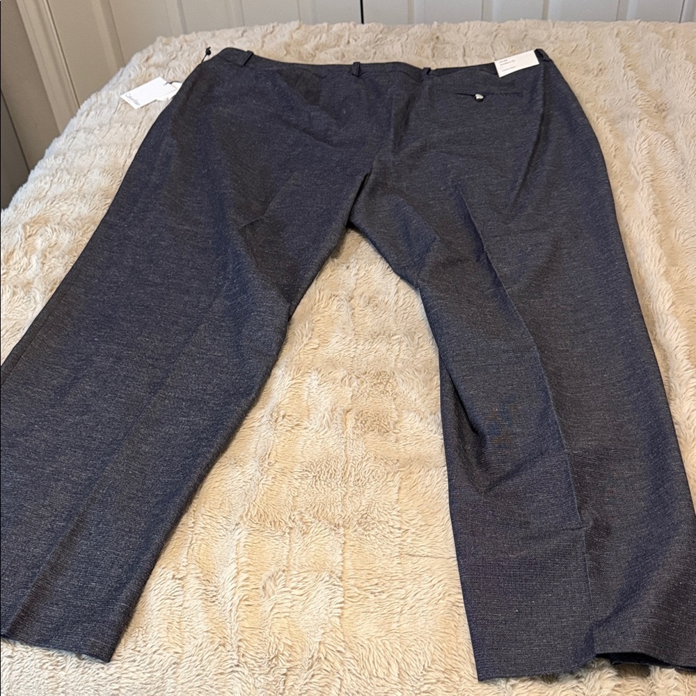Calvin Klein Navy Women's Trousers - Picture 6 of 6